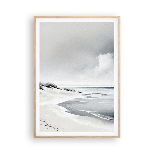 Een poster in een licht eiken lijst - Voor altijd samen - 70x100 cm