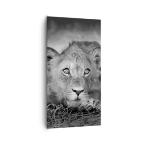 Schilderen op canvas - Koninklijke puppy - 65x120 cm