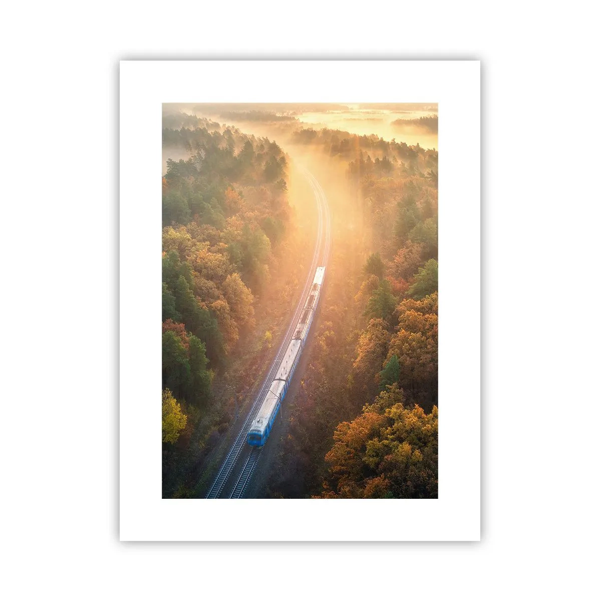 Poster - Herfst reis - 30x40 cm