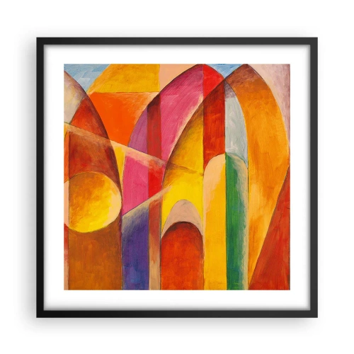 Poster in een zwarte lijst - Kathedraal van de zon - 50x50 cm