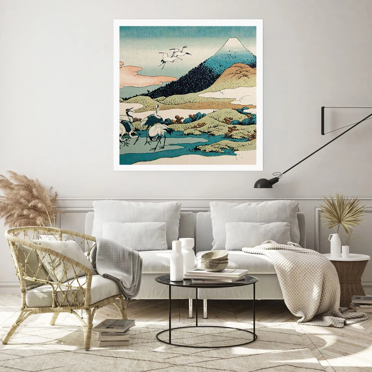Poster - In de Japanse geest - 30x30 cm