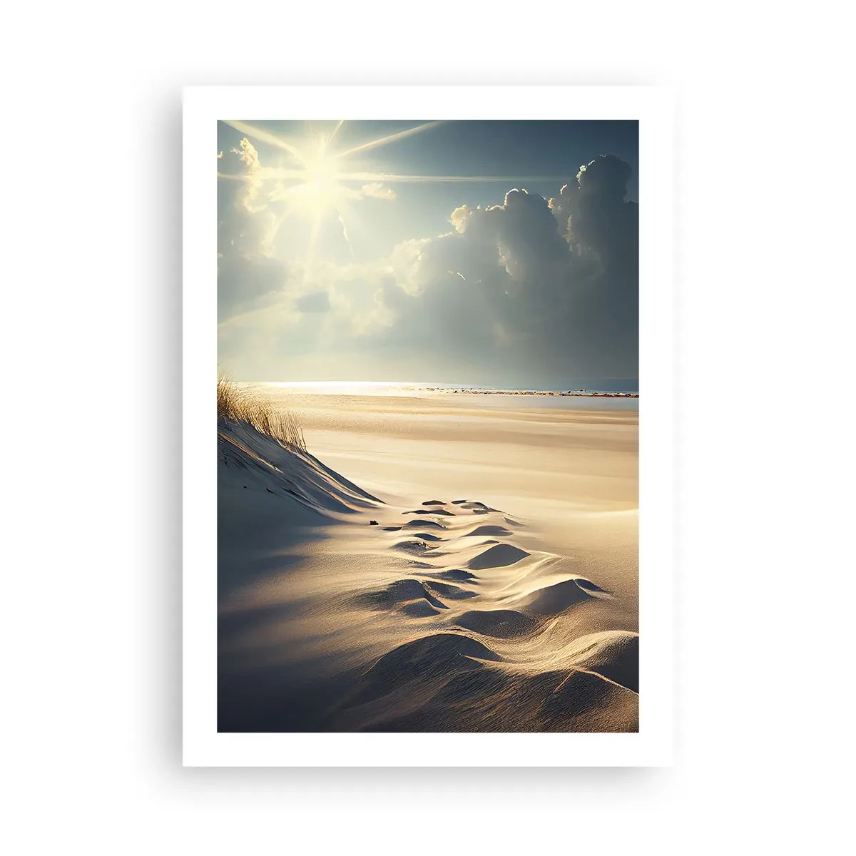 Poster - Een rustgevend landschap - 50x70 cm