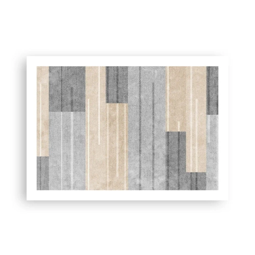 Poster - Compositie: houd verticaal - 70x50 cm