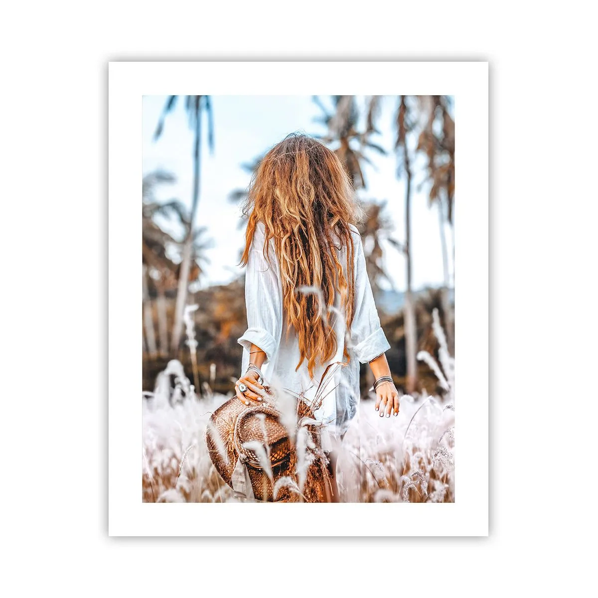 Poster - Geboren uit graspluis - 40x50 cm