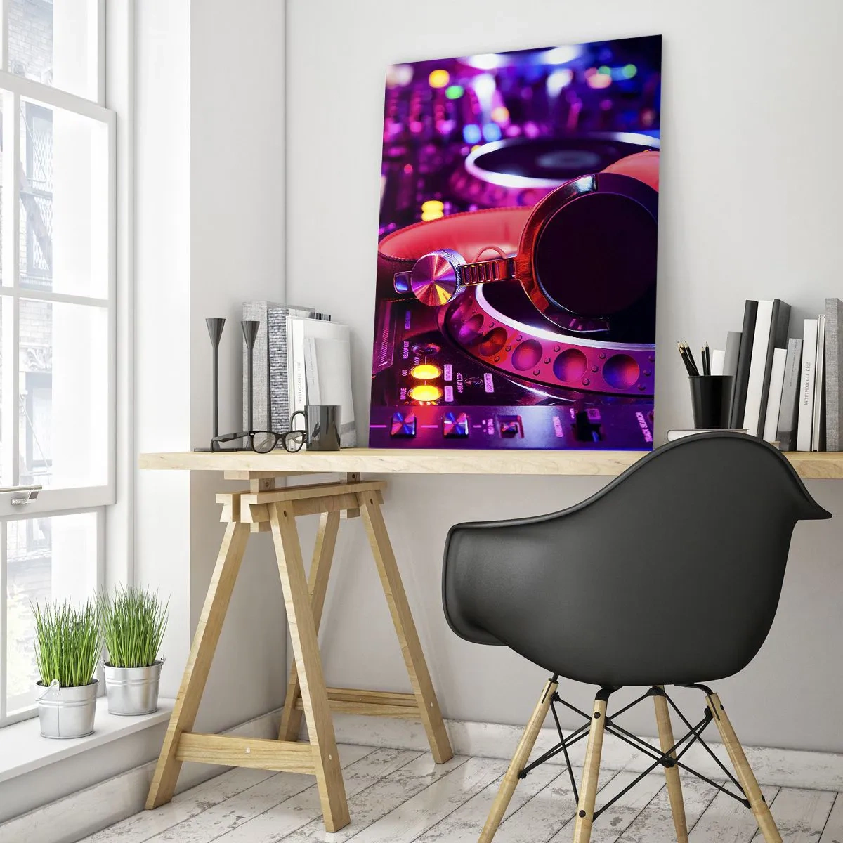 Schilderen op glas - Voordat het plezier begint - 50x70 cm
