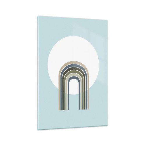 Schilderen op glas - Onweerstaanbare aantrekkingskracht - 70x100 cm