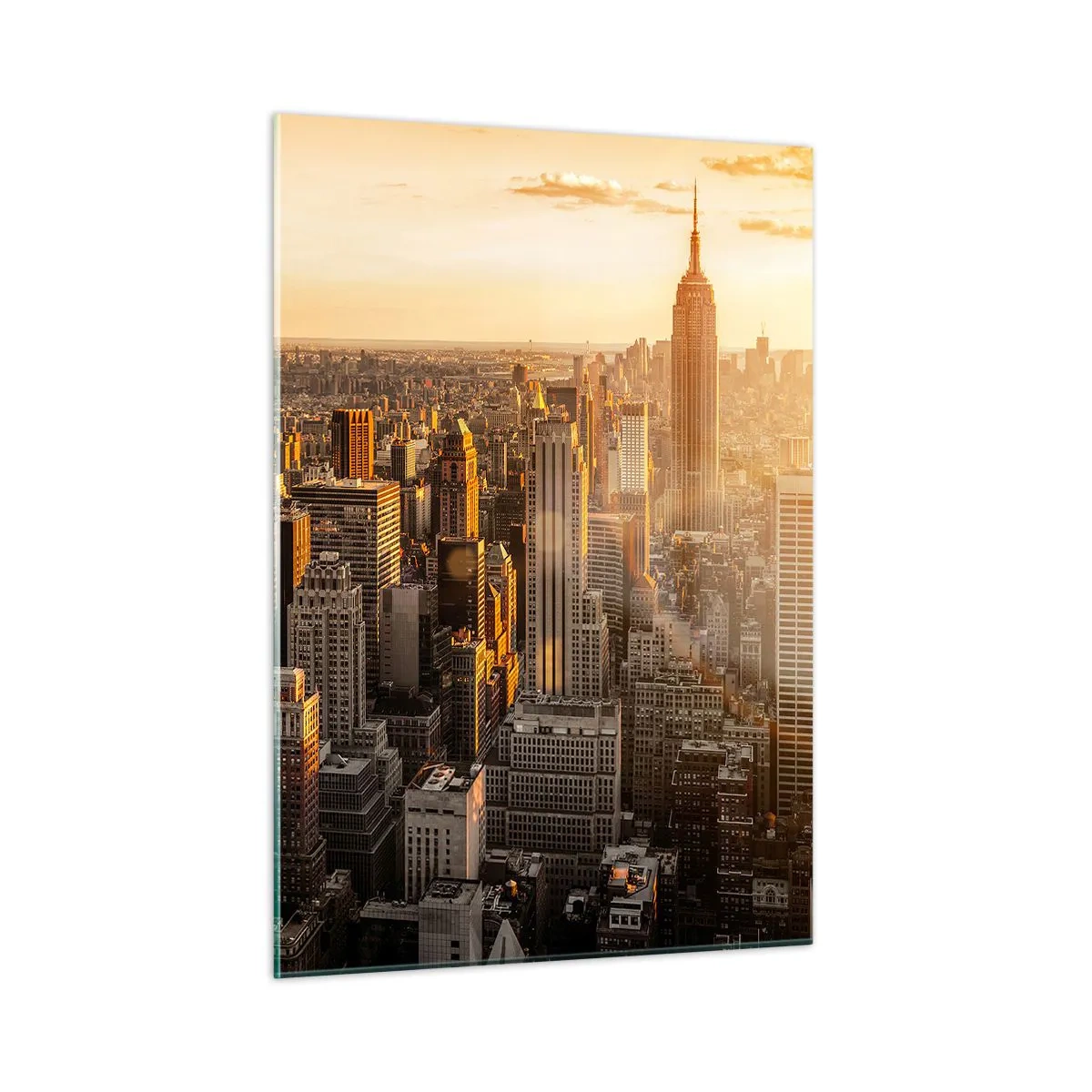 Schilderen op glas - Groeien in de zon - 50x70 cm