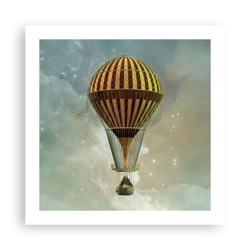 Poster - Baanbrekende vluchten - 50x50 cm