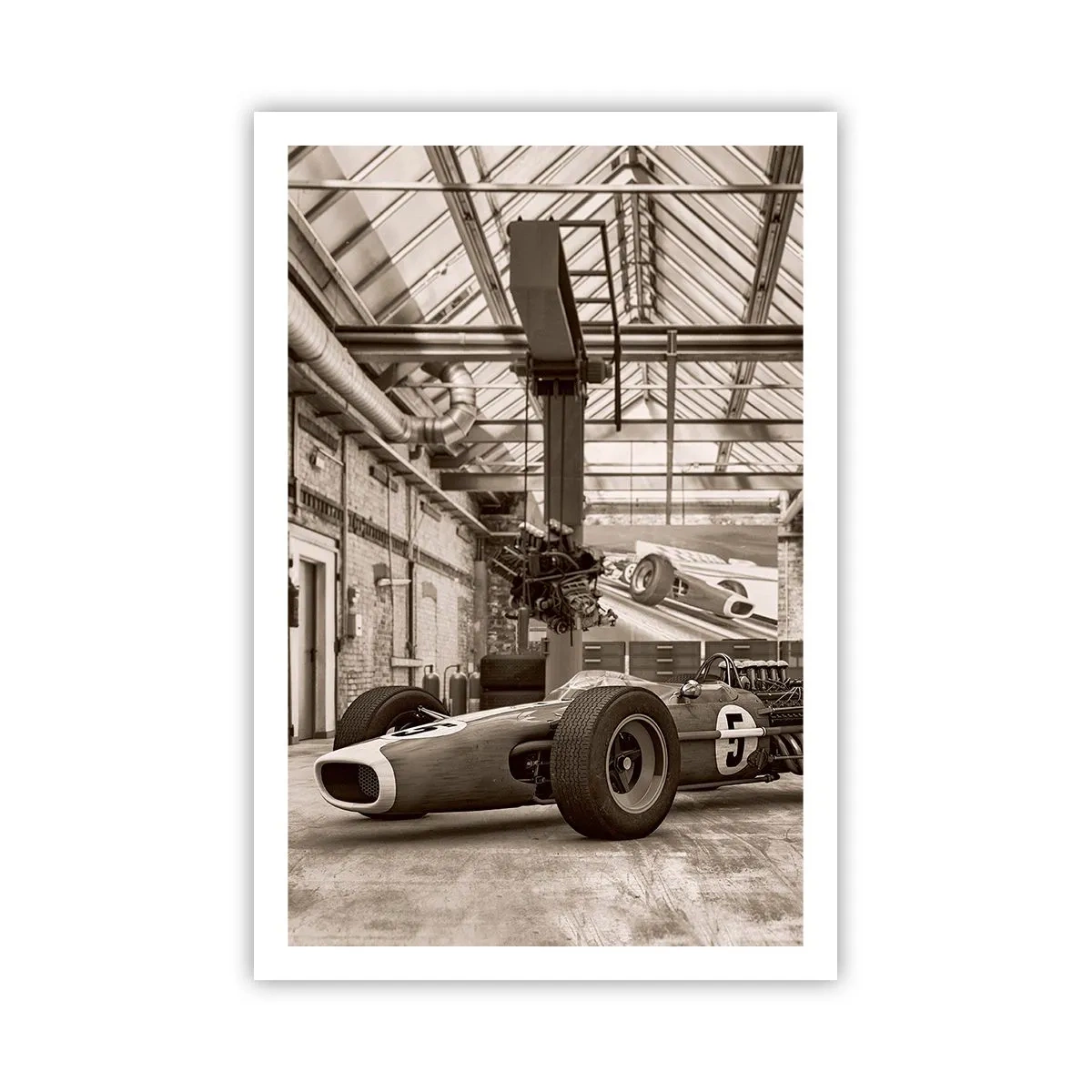 Poster - De rust van de winnaar - 61x91 cm