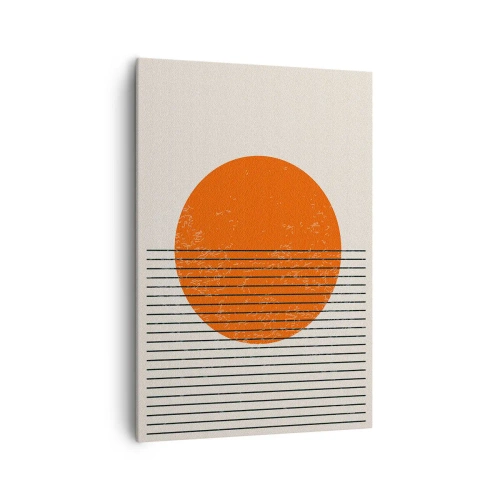 Schilderen op canvas - Altijd de zon - 70x100 cm