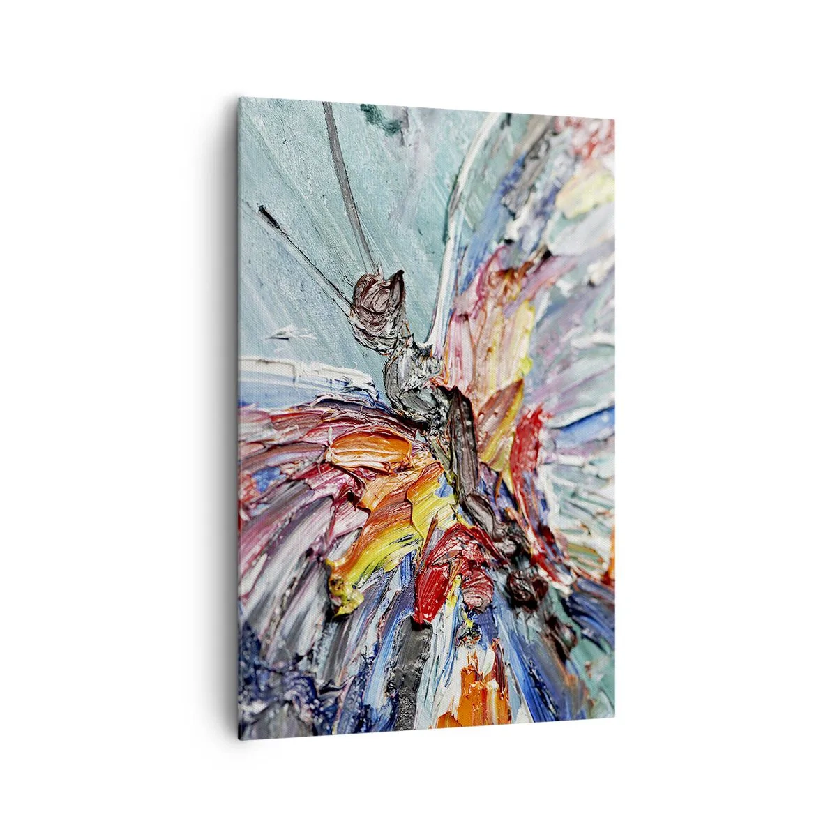 Schilderen op canvas - Geschilderd door de natuur - 80x120 cm