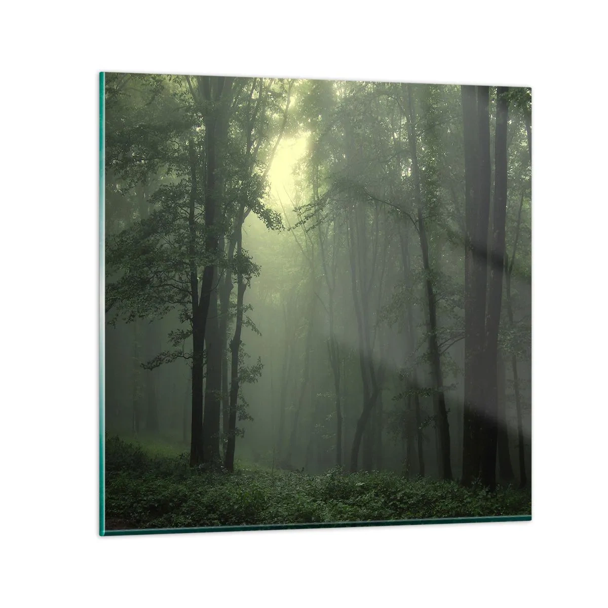 Schilderen op glas - Voordat hij wakker wordt - 40x40 cm