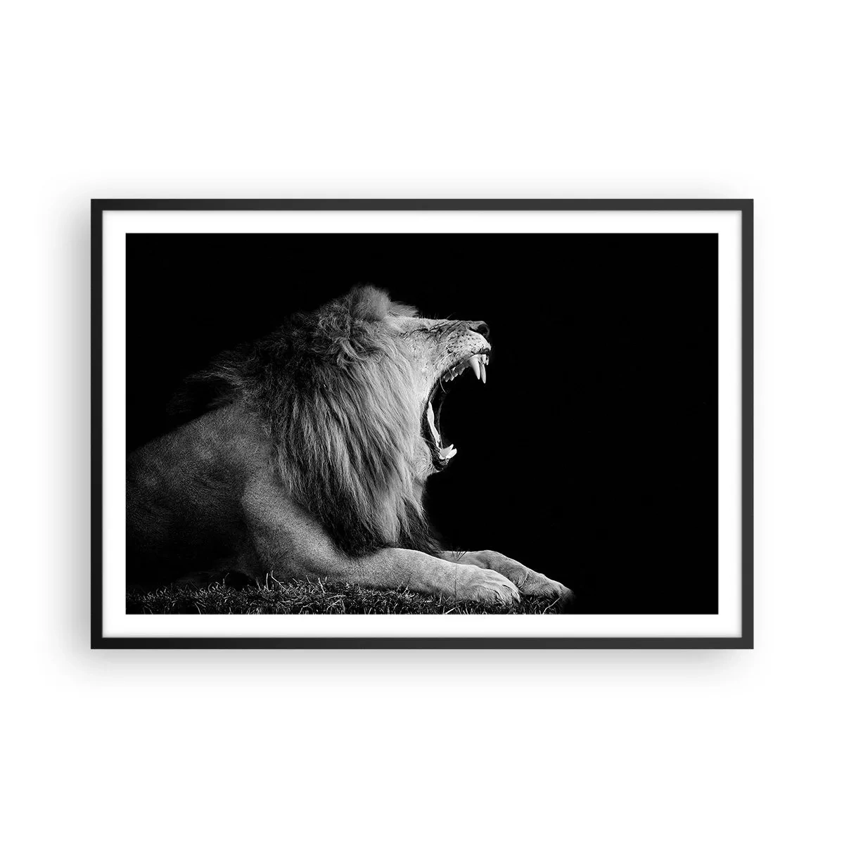 Poster in een zwarte lijst - Zonder enige twijfel - 91x61 cm