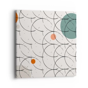 Schilderen op canvas - In de pop-art-sfeer - 40x40 cm