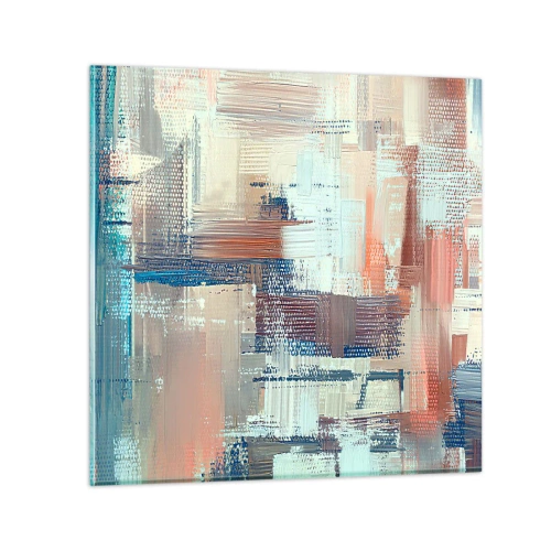 Schilderen op glas - Het licht bereiken - 60x60 cm