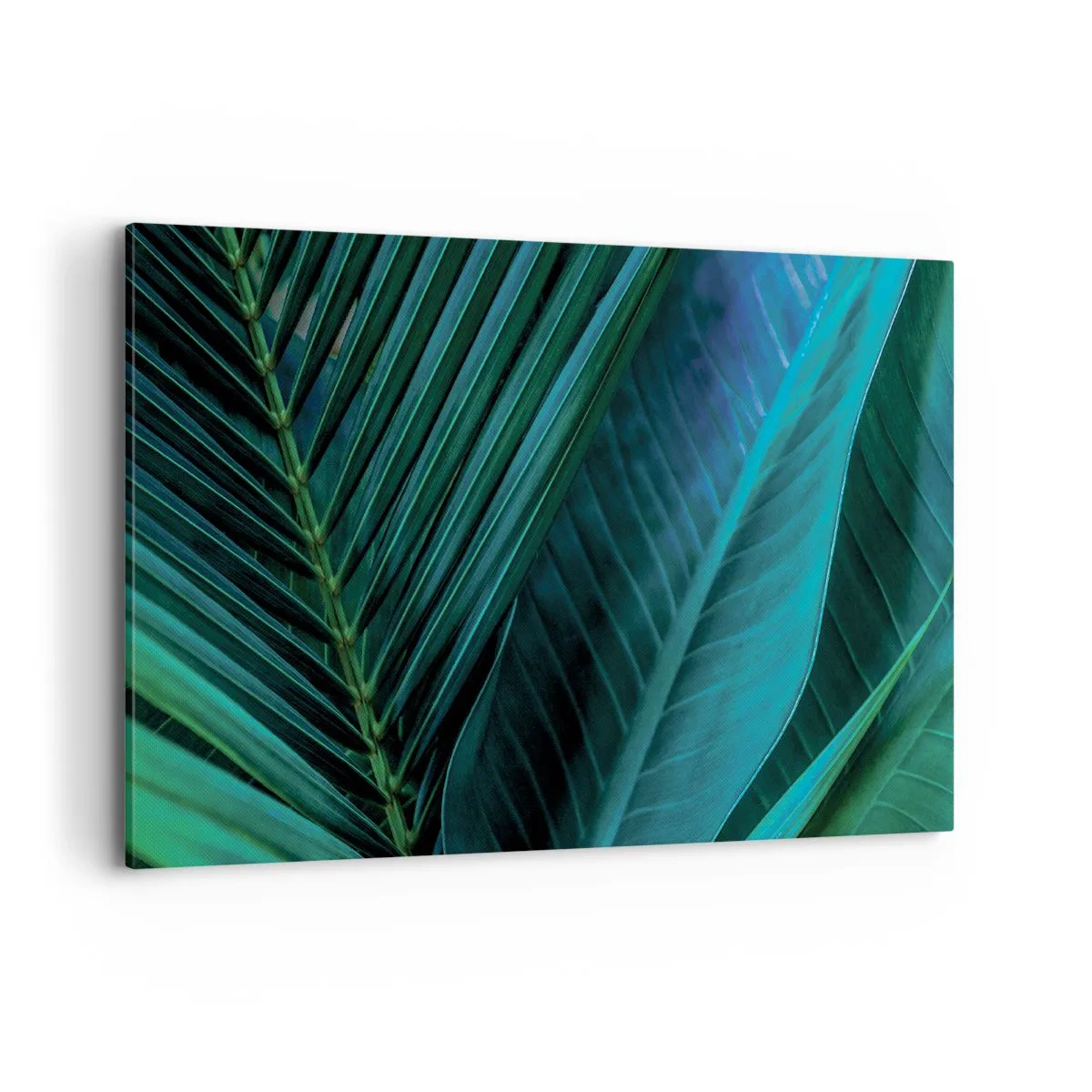 Schilderen op canvas - De anatomie van groen - 120x80 cm