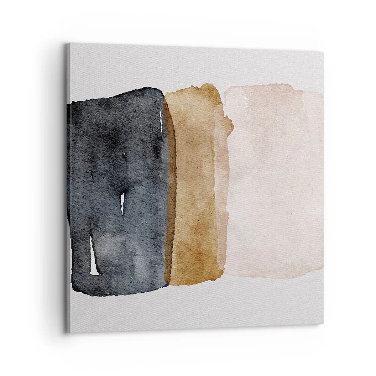 Schilderen op canvas - De samenstelling van de kleuren van de aarde - 60x60 cm
