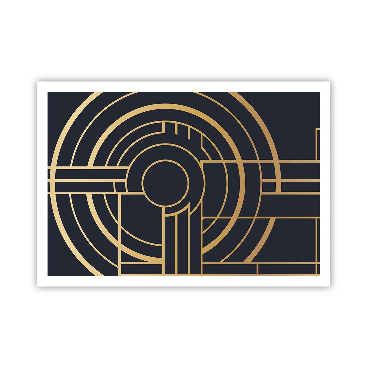 Poster - Draaien van dingen - 100x70 cm