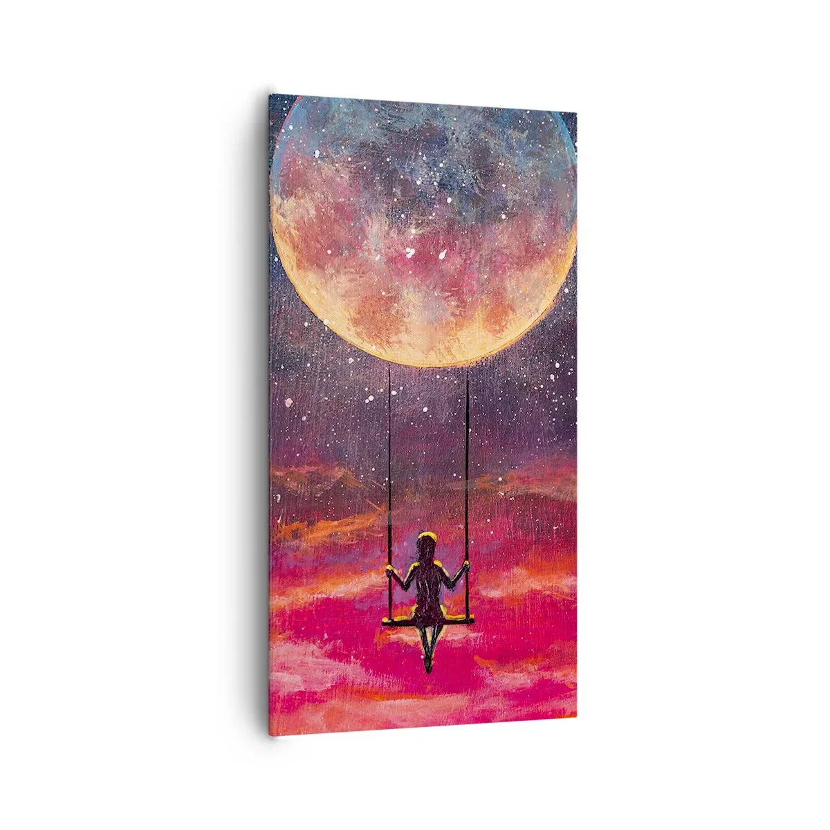 Schilderen op canvas - Droom - 65x120 cm