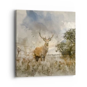 Schilderen op canvas - Waardigheid - kracht - waardigheid - 40x40 cm