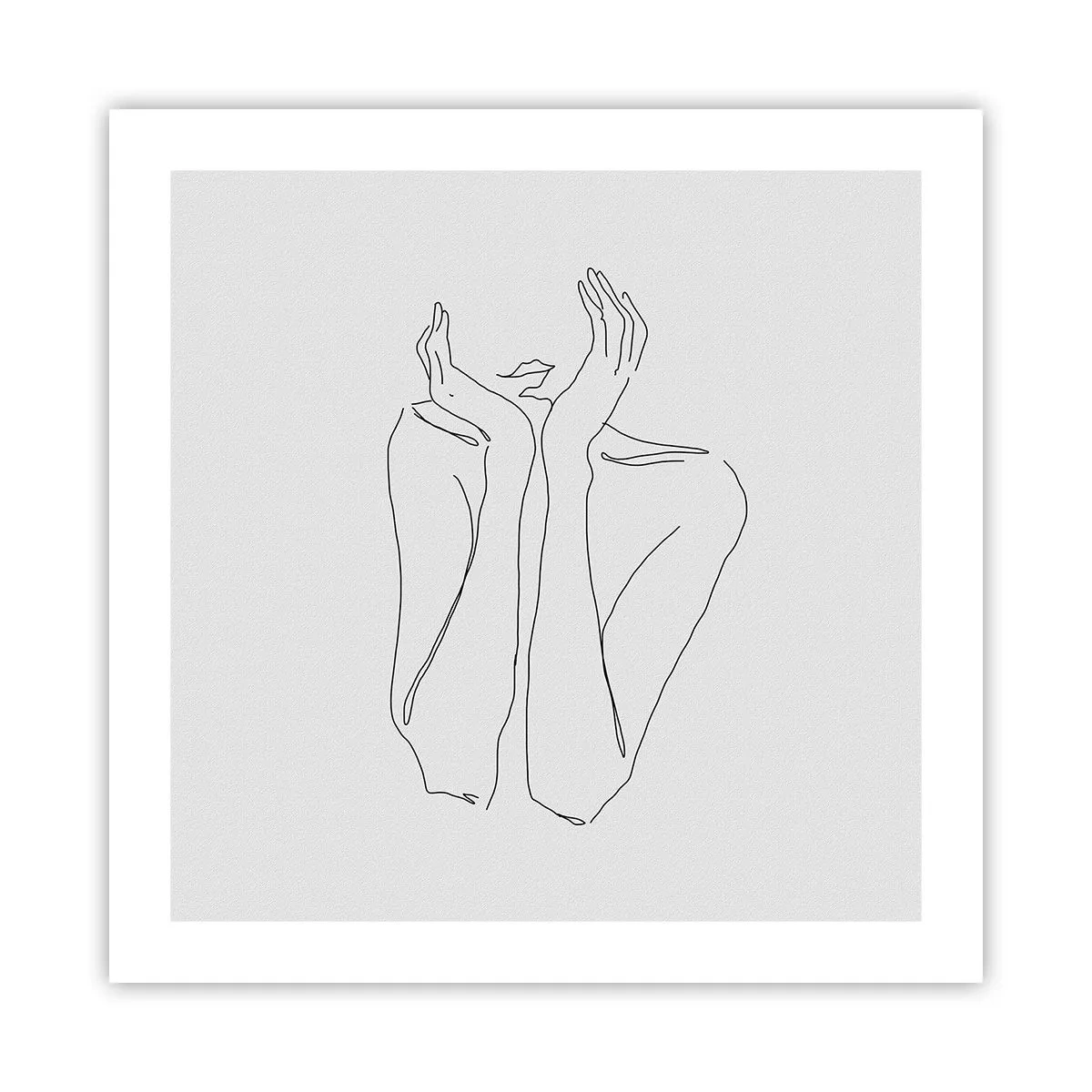 Poster - Waar meisjes van dromen - 50x50 cm