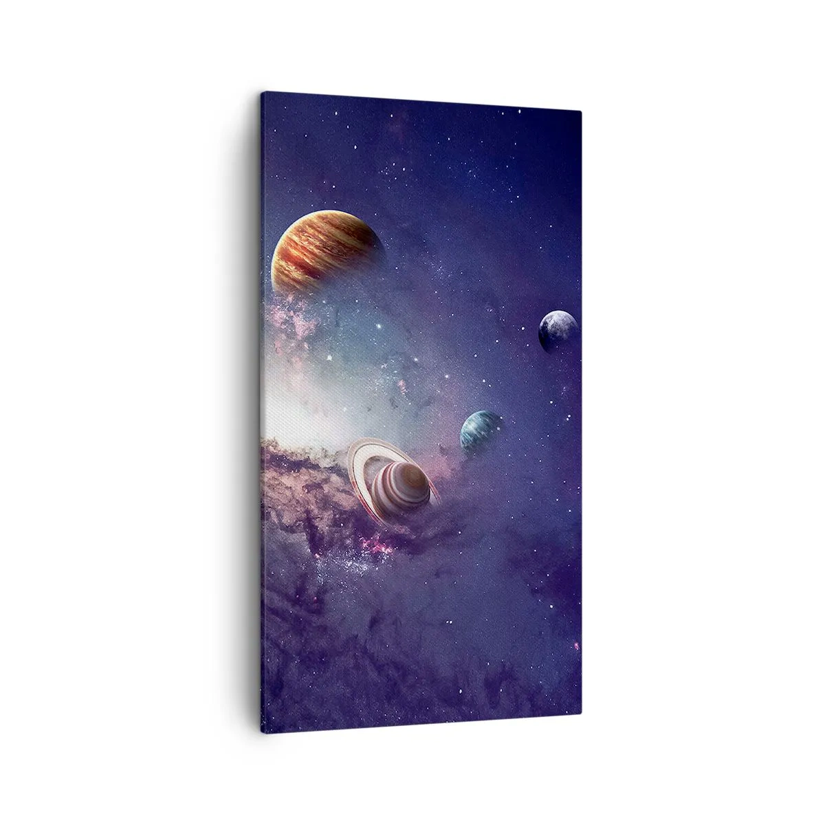 Schilderen op canvas - Zonne-dans systeem - 45x80 cm