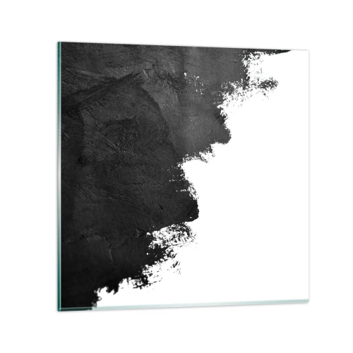 Schilderen op glas - Elementen: aarde - 30x30 cm