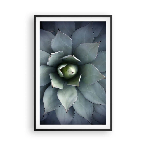 Poster in een zwarte lijst - Het trekt aan en waarschuwt - 61x91 cm