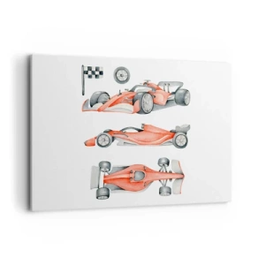 Schilderen op canvas - Jaag je droom na - 100x70 cm