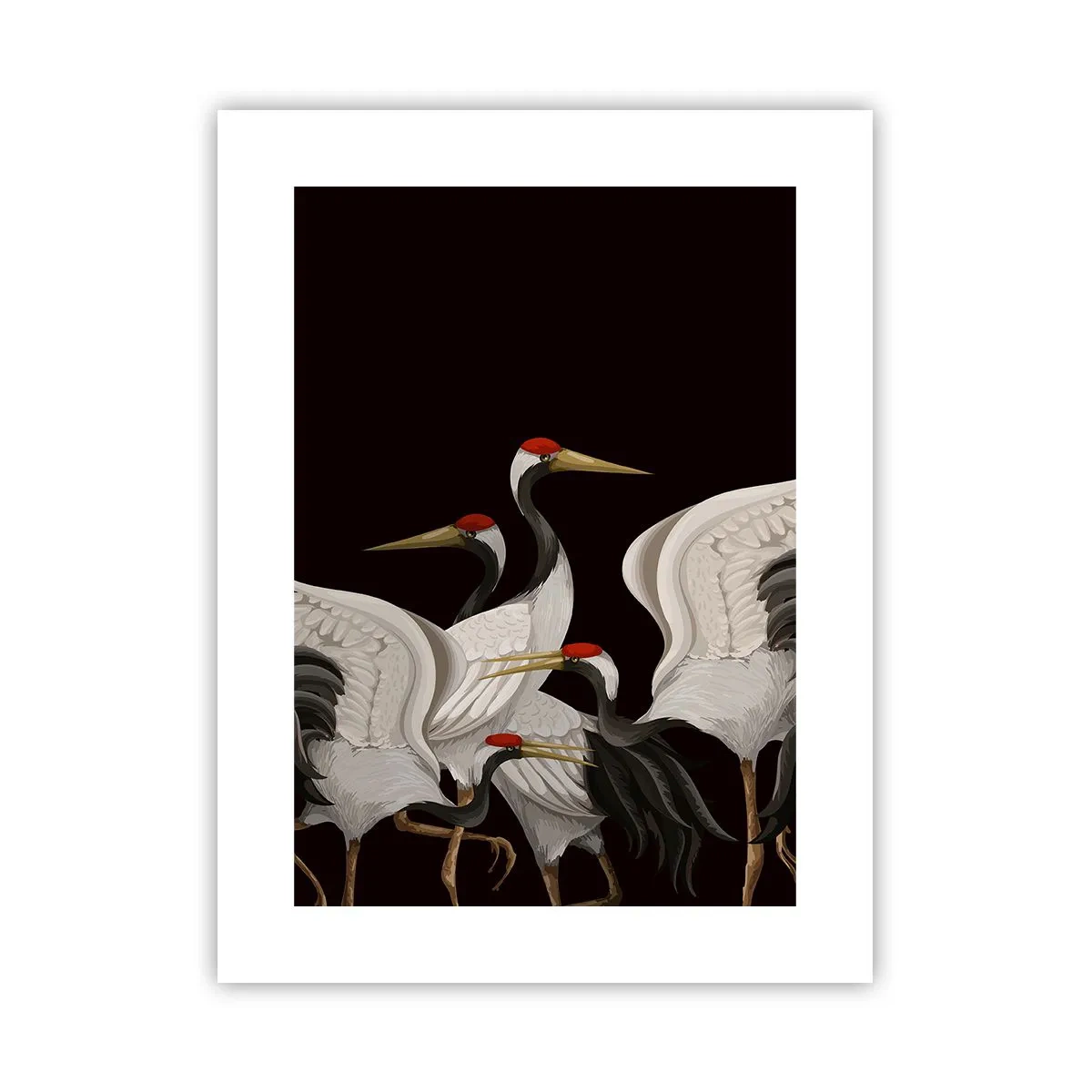 Poster - Vogel spullen - 30x40 cm