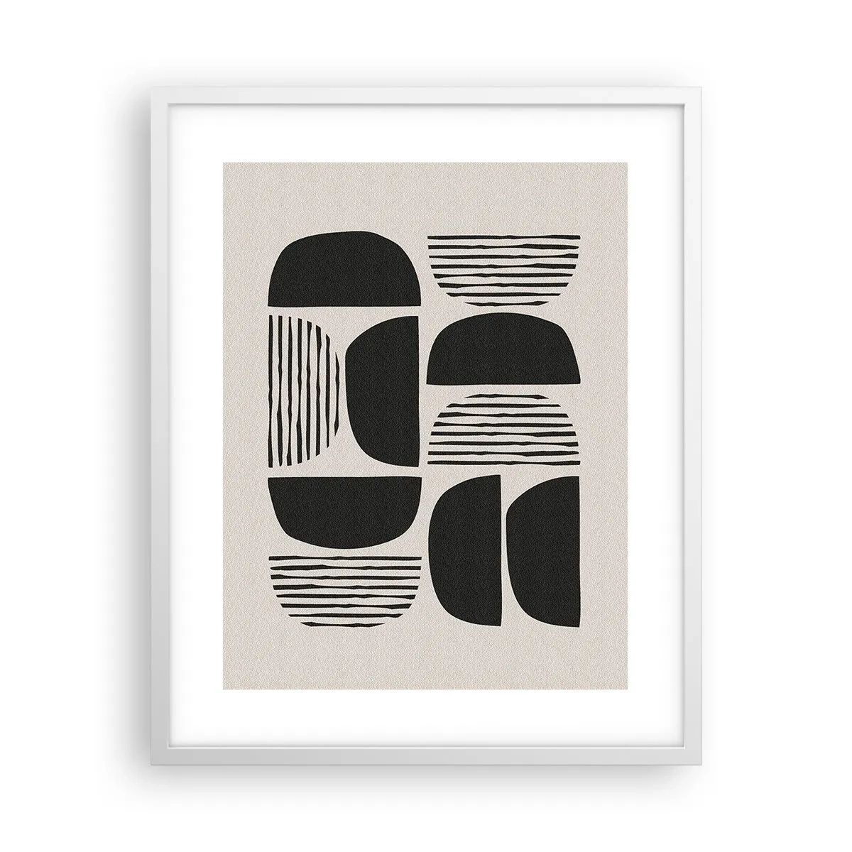 Poster in een witte lijst - Halfslachtige deals - 40x50 cm