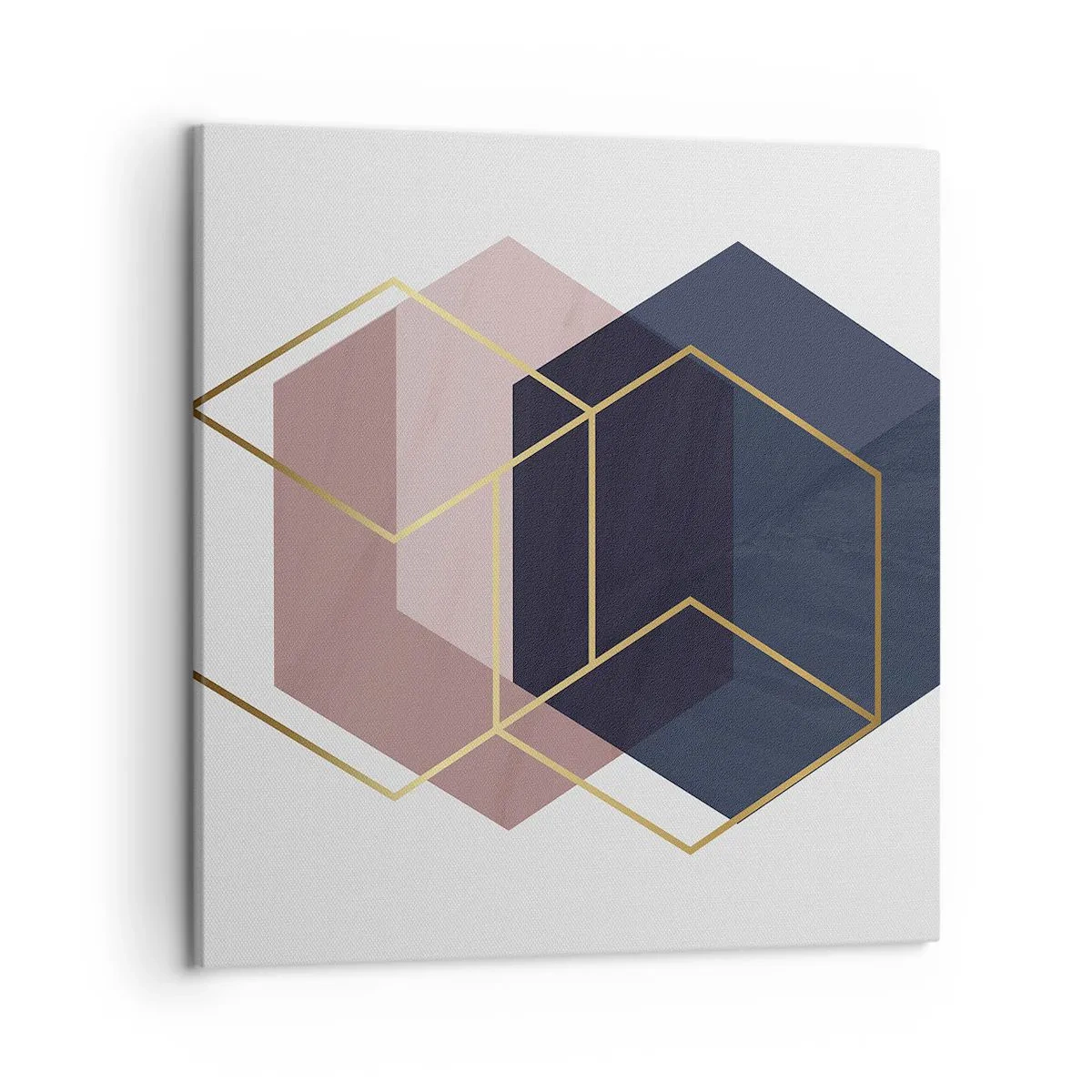 Schilderen op canvas - De kracht van eenvoud - 50x50 cm