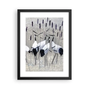 Poster in een zwarte lijst - Onder hun eigen - 30x40 cm