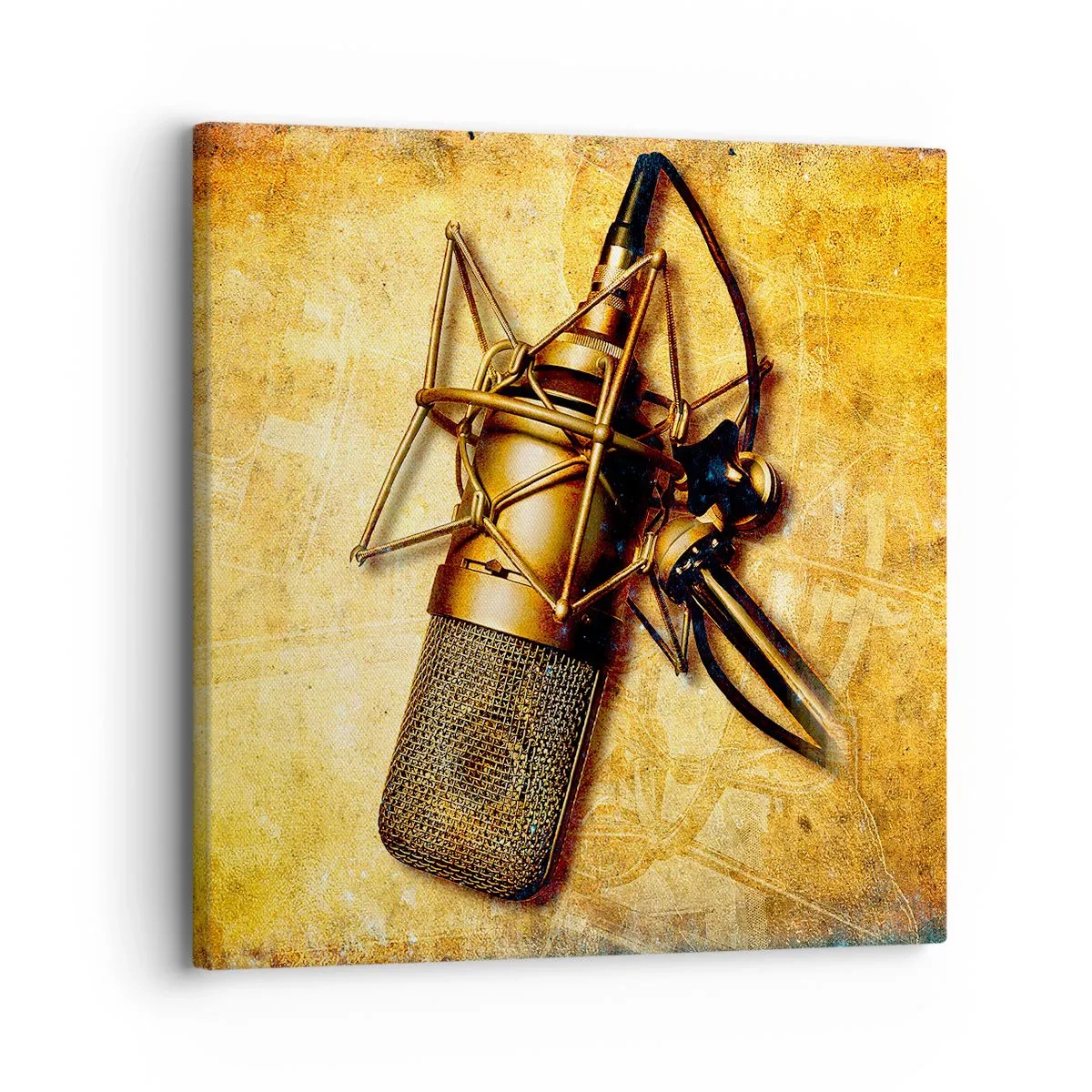 Schilderen op canvas - De gouden jaren van radio - 30x30 cm