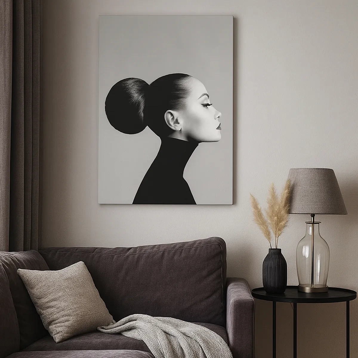 Schilderen op canvas - Moderne Nefertiti - 50x70 cm