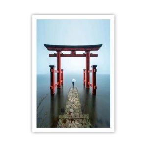 Poster - Japanse mijmering - 70x100 cm