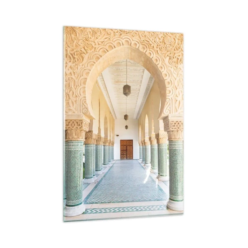 Schilderen op glas - Uit de verhalen van Scheherazade - 80x120 cm