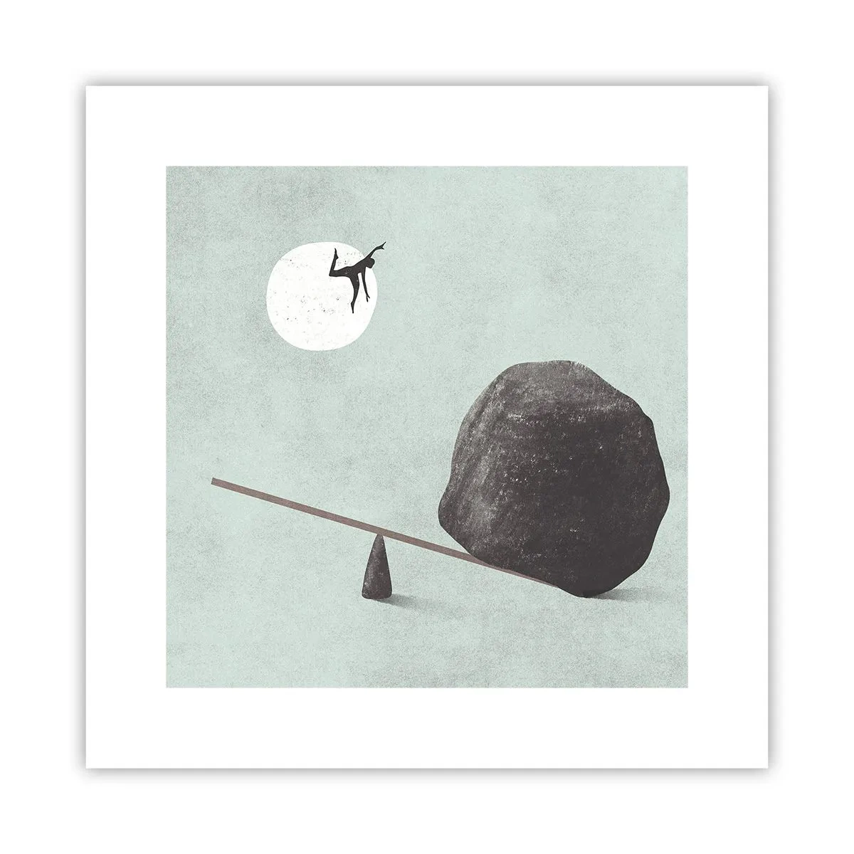 Poster - Vervulde dromen - 30x30 cm
