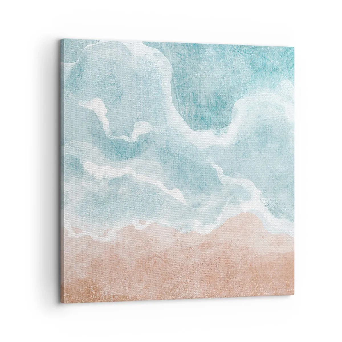 Schilderen op canvas - Wolkenabstractie - 60x60 cm