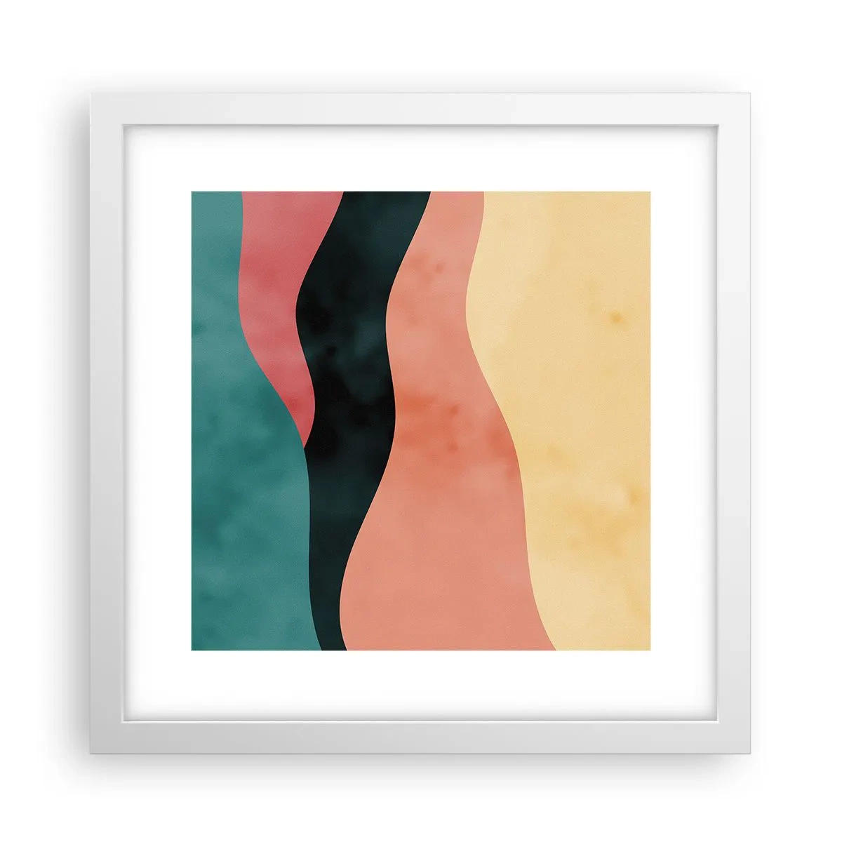 Poster in een witte lijst - Conforme non-conformiteit - 30x30 cm
