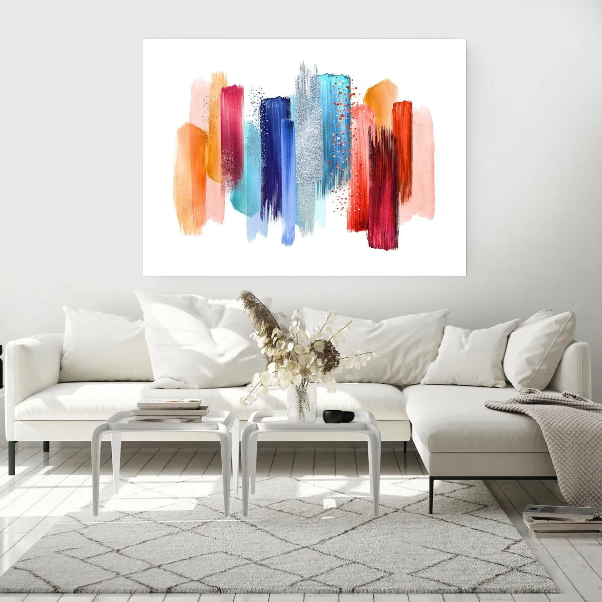 Poster - Omhoog en omlaag - 40x30 cm