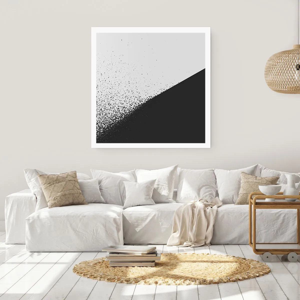 Poster - Steeds sneller, meer en meer - 60x60 cm