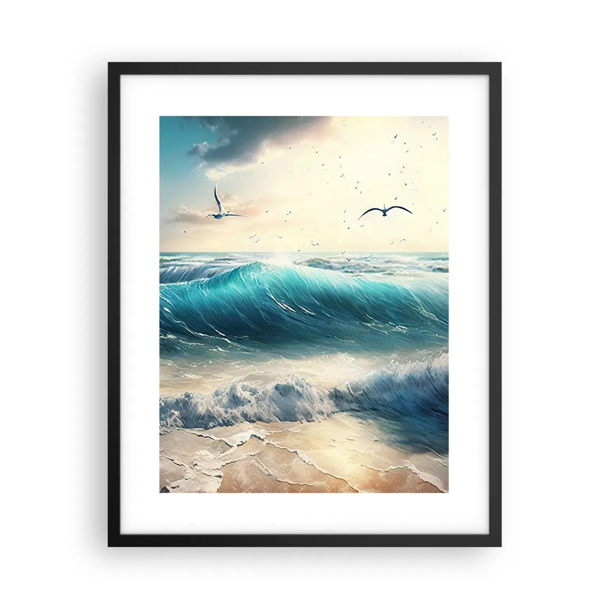 Poster in een zwarte lijst - Ritselt alleen voor jou - 40x50 cm