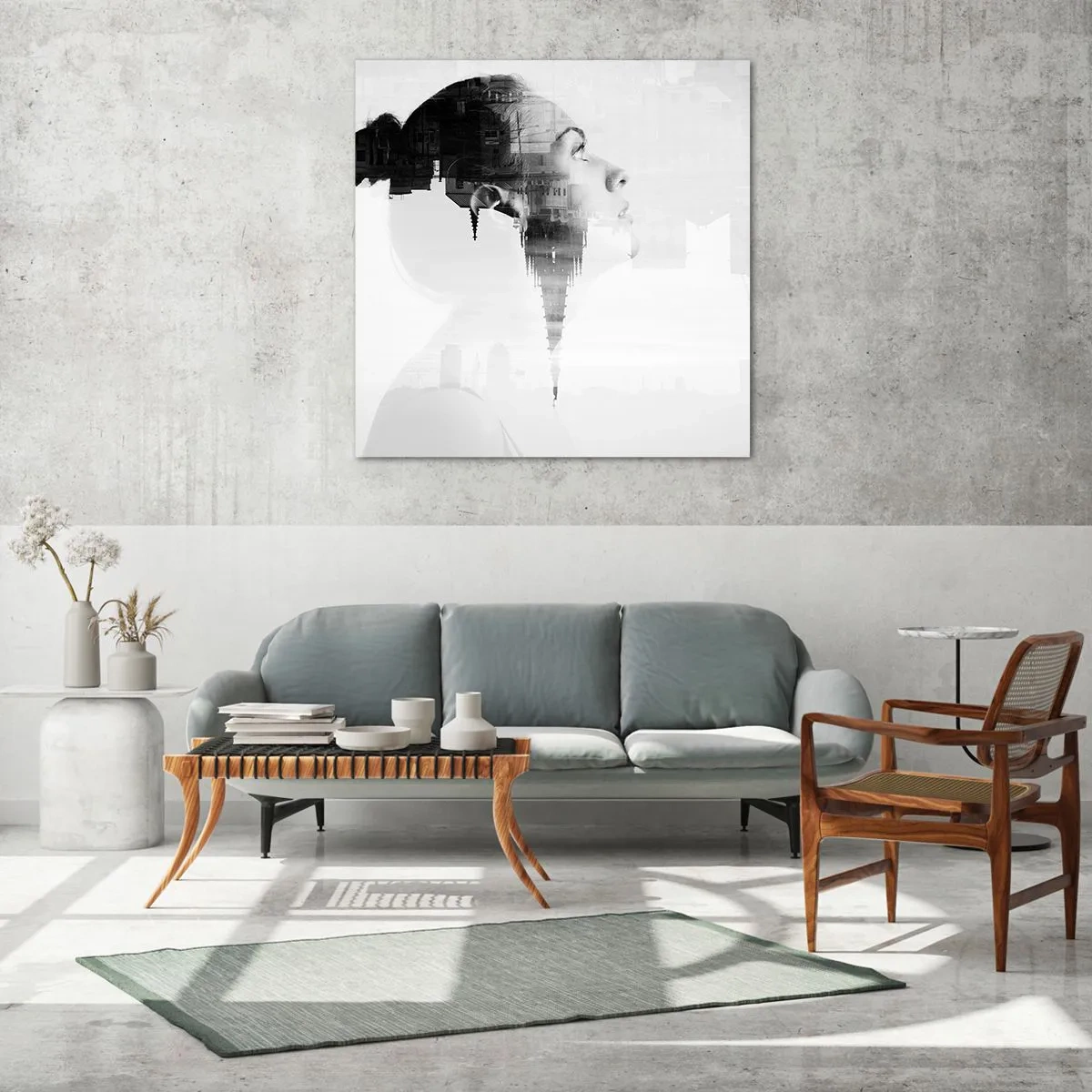 Schilderen op glas - Aan beide zijden van het glas - 30x30 cm