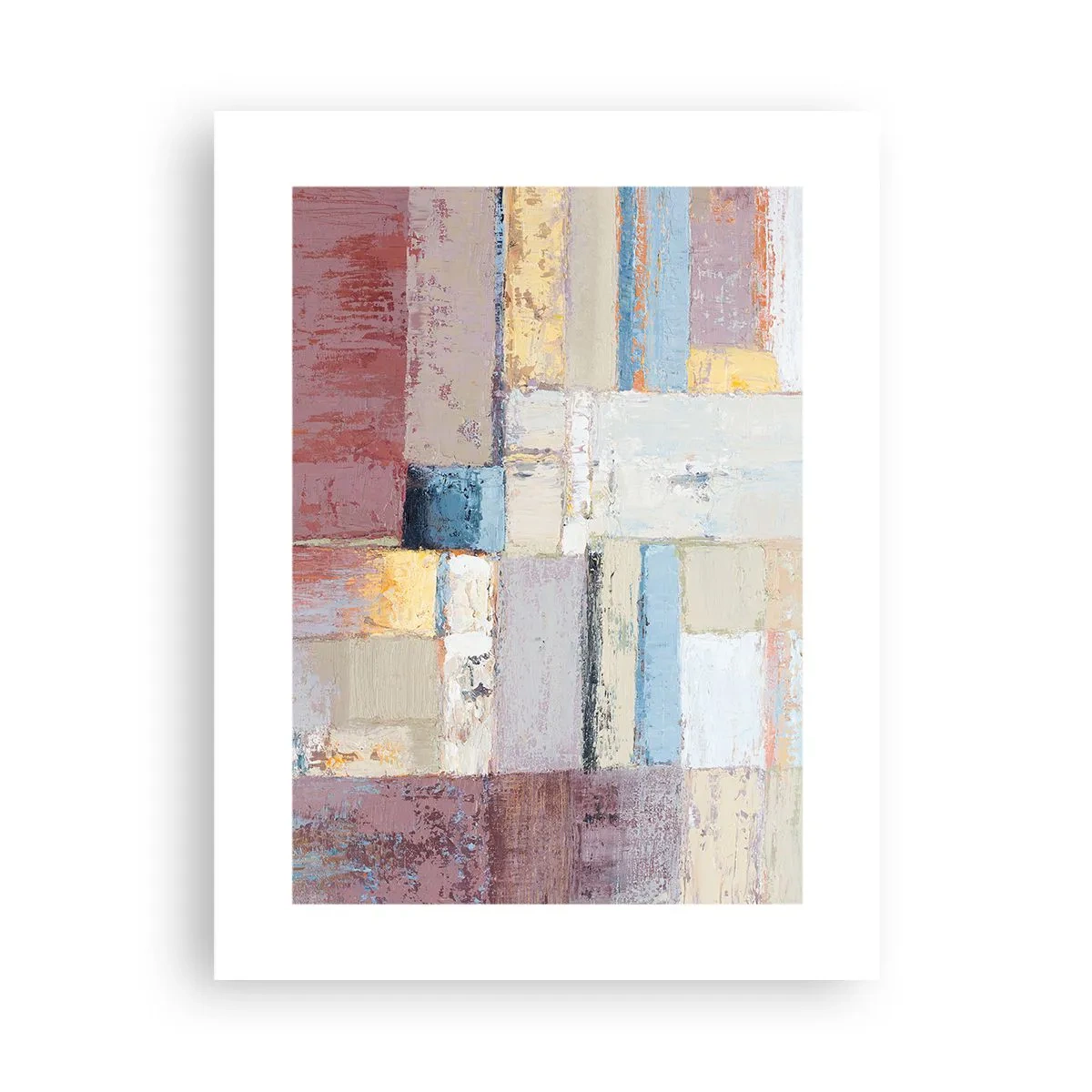 Poster - De rust van geometrie - 30x40 cm