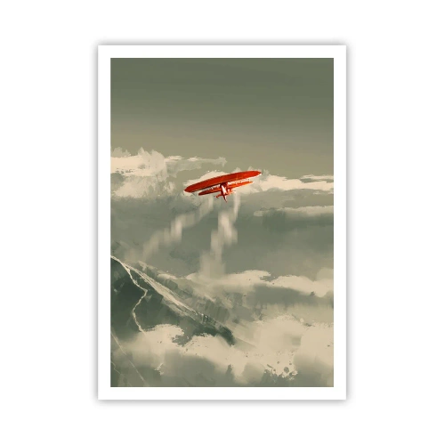 Poster - Onverschrokken pionier - 70x100 cm