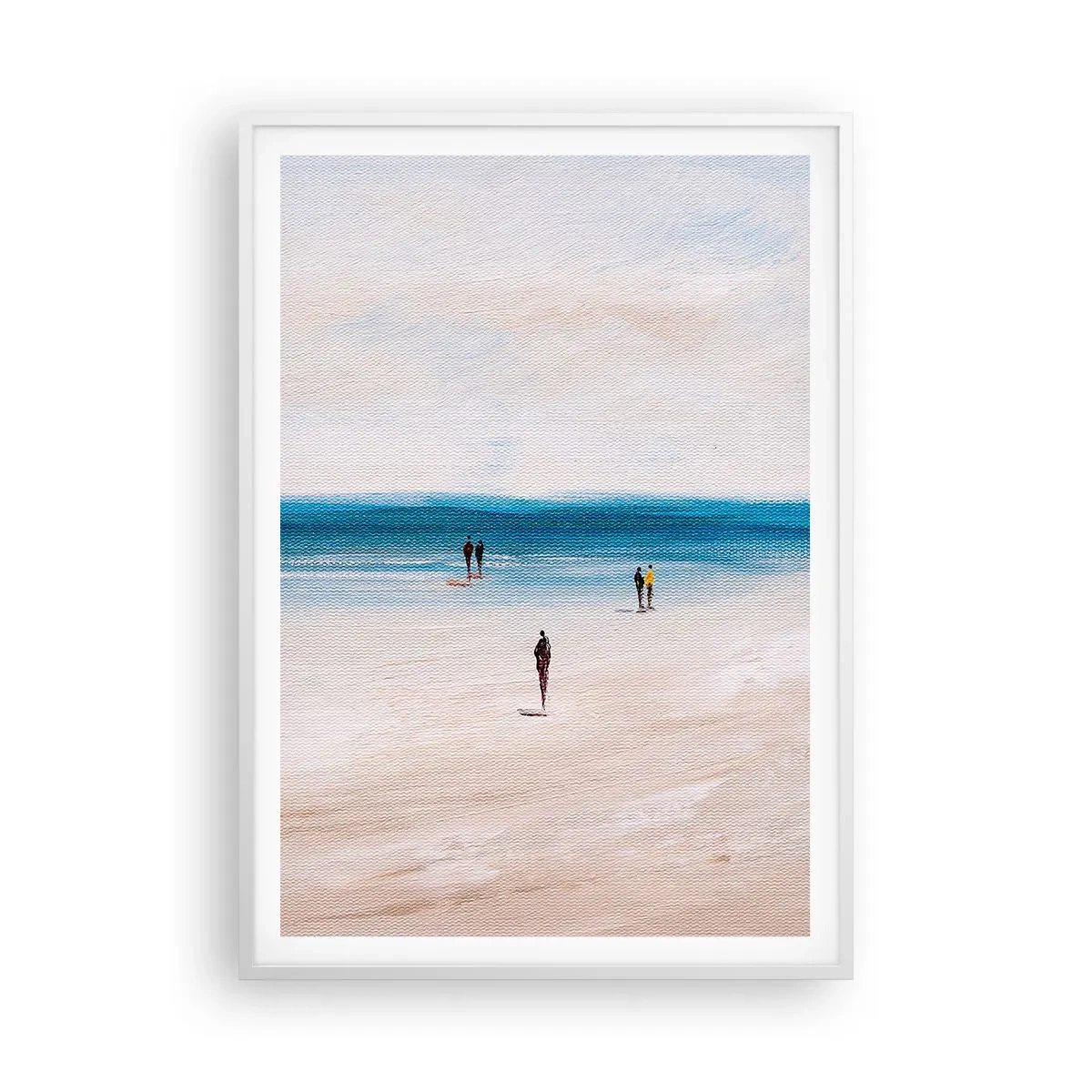 Poster in een witte lijst - Een natuurlijke behoefte - 70x100 cm