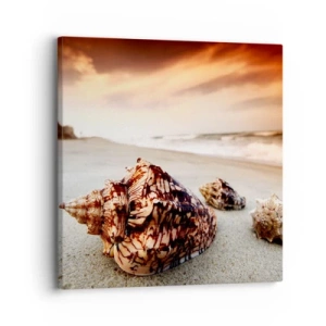 Schilderen op canvas - Outcasts van golven - 30x30 cm