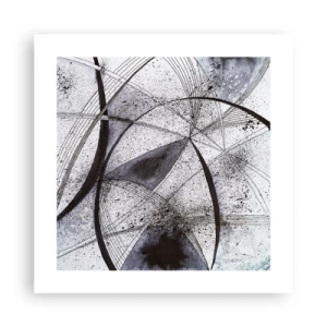 Poster - Futuristische fantasie - 40x40 cm