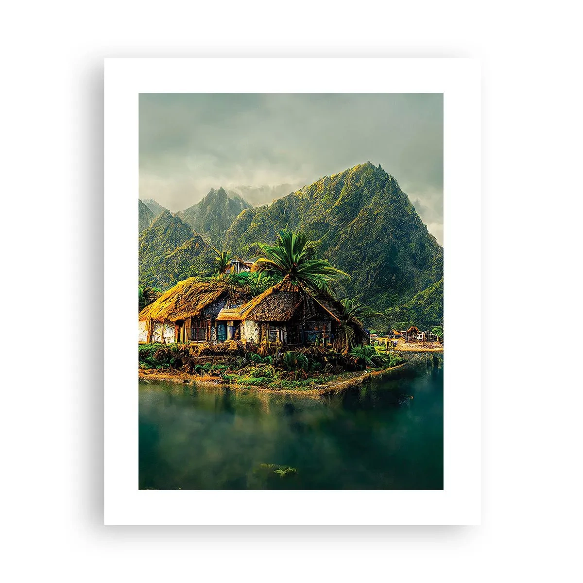 Poster - Tropisch paradijs - 40x50 cm